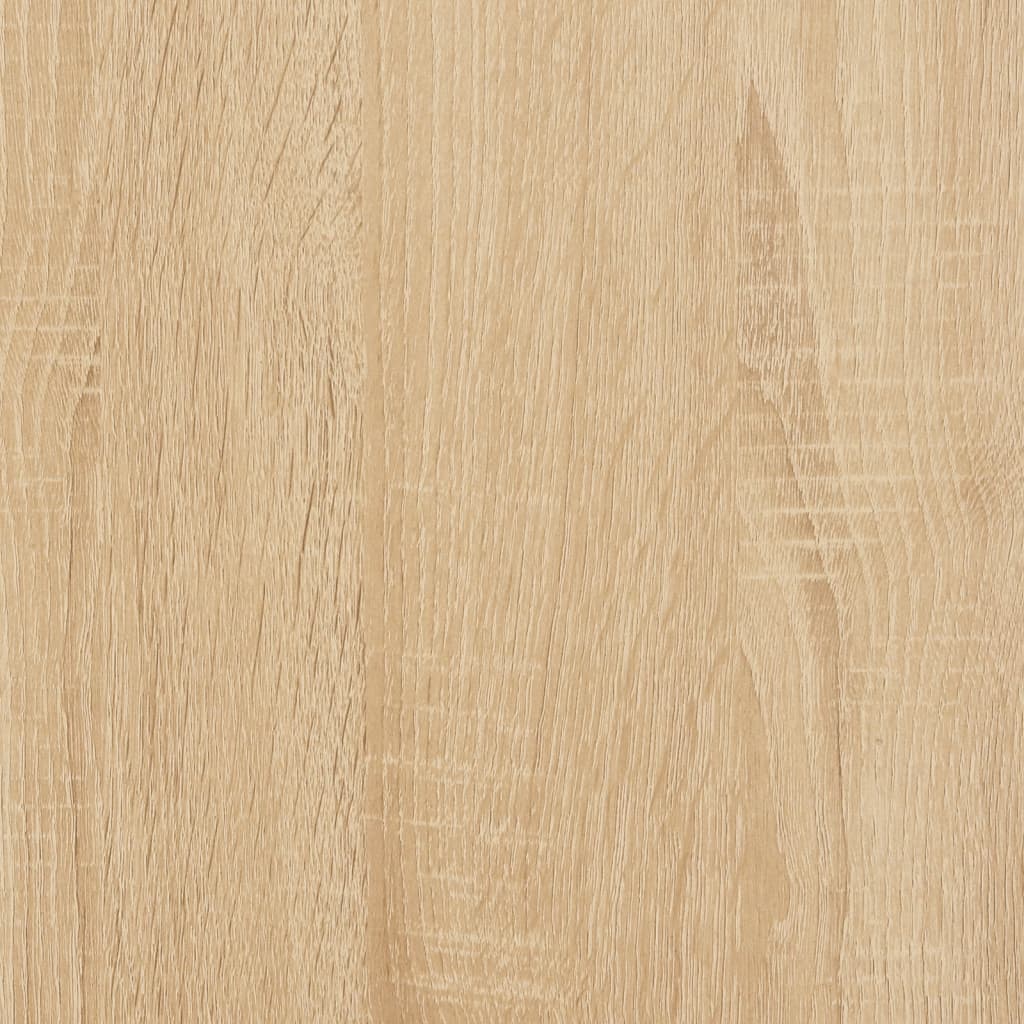 vidaXL Стенен шкаф, дъб сонома, 80x36,5x35 см, инженерно дърво