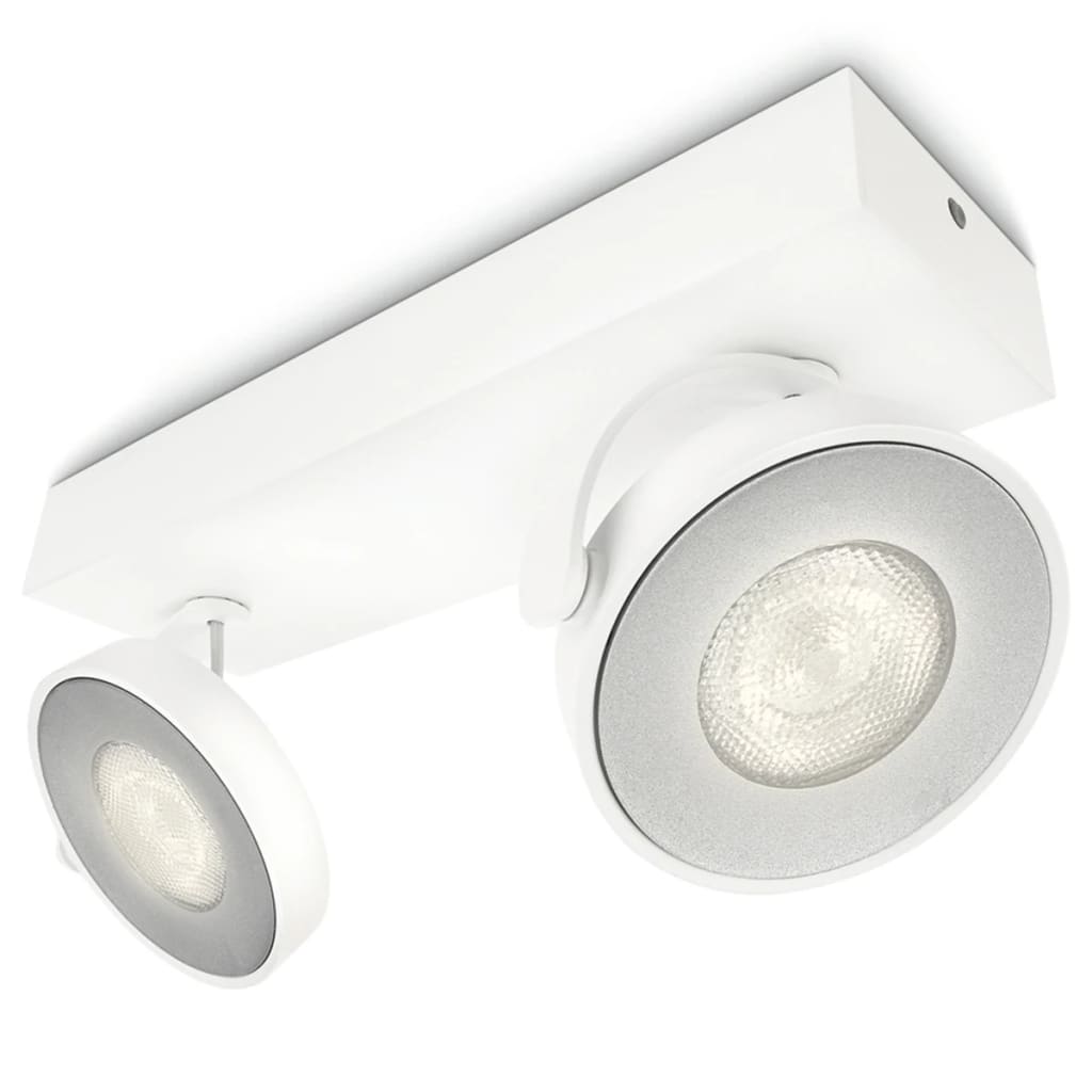 Philips myLiving LED прожектор "Clockwork" 2x4,5 W бял 531723116