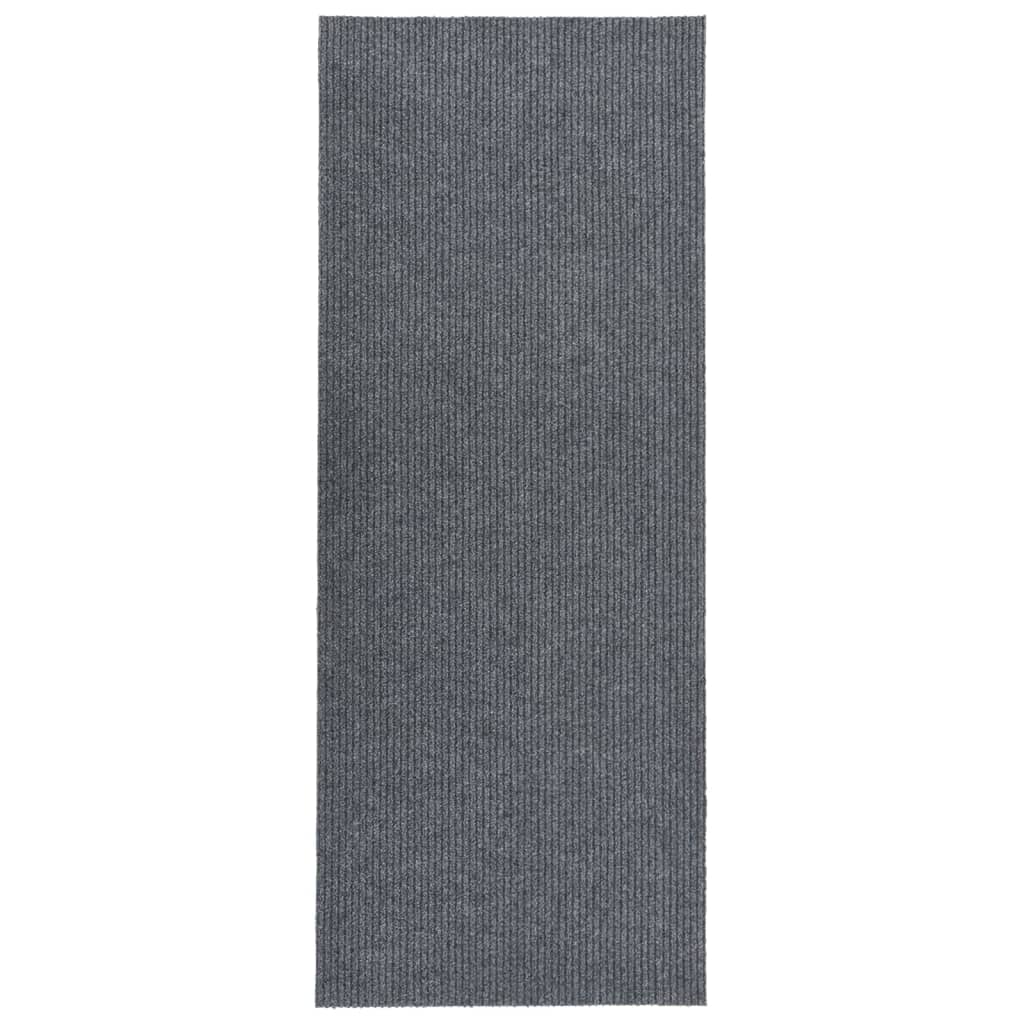 vidaXL Абсорбиращо мръсотията килимче, 100x300 см, сиво
