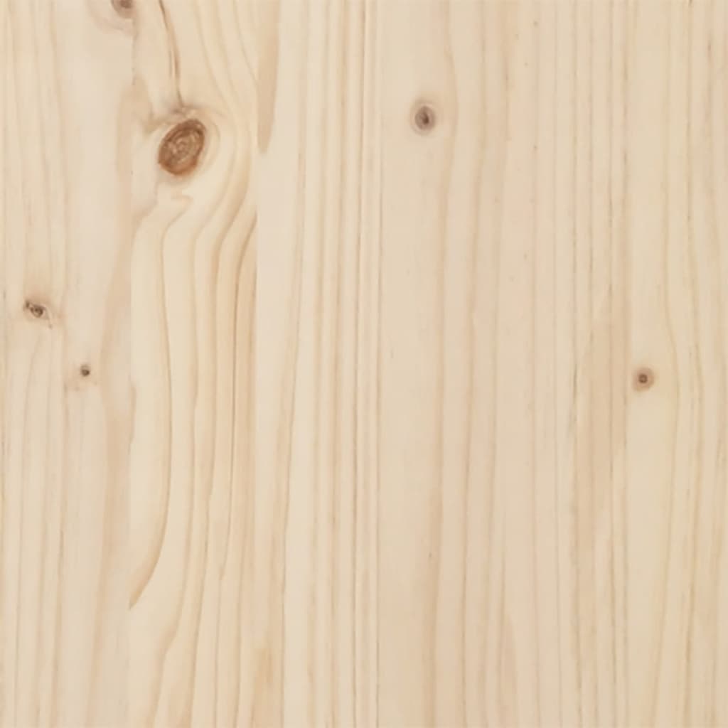 vidaXL Горна табла, 135 см, масивно дърво бор