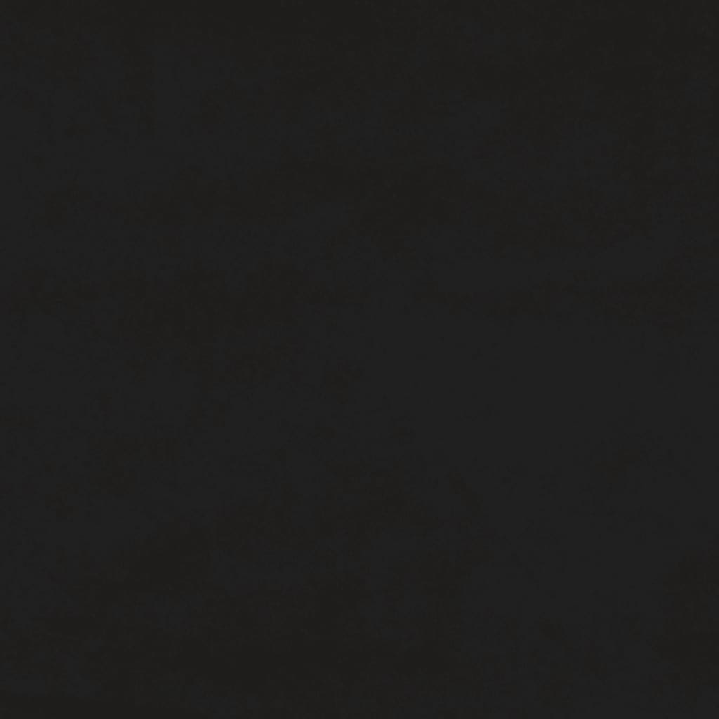 vidaXL Горна табла за легло с уши, черна, 93x23x78/88 см, кадифе